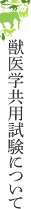 獣医学共用試験について